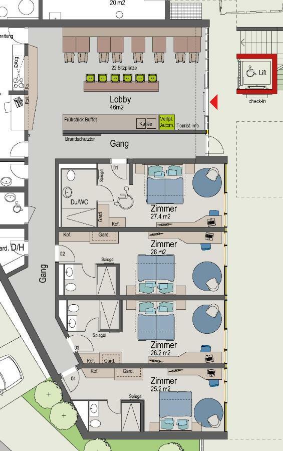 Eglisau Hotel Sleep&Stay - Self Check-In מראה חיצוני תמונה